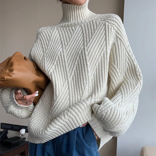 Stilren Turtleneck Tröja