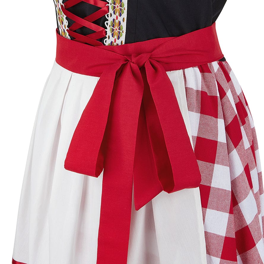 Oktoberfest Dirndl kostym med vackra broderier