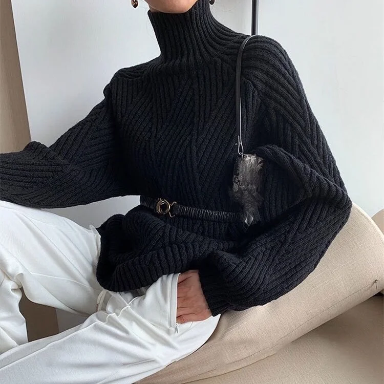 Stilren Turtleneck Tröja